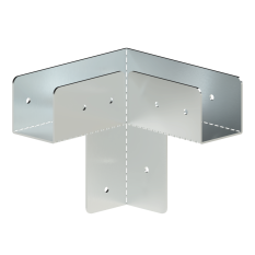 Spojka na hranol 80 x 80 mm, pozinkovaná ocel
