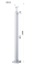 Nerezový sloup, vrchní kotvení, pro síť