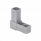 Plastová spojka - rohový kus vhodný do profilu veľkosti 20x20x1.5 mm