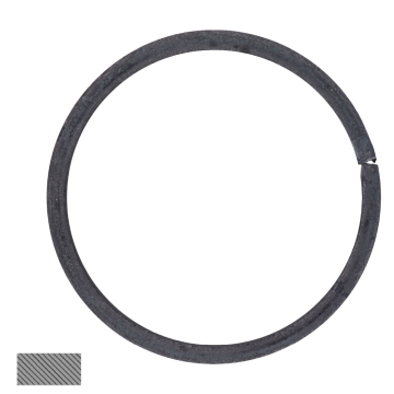 Kruh ø100 mm, 12 x 6 mm, hladký