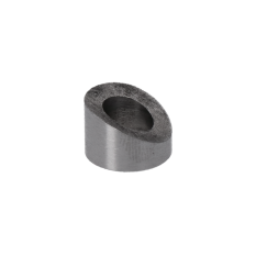 Podložka na trubku ø42,4 mm, úhel 25° (ø13x2,75 mm, otvor ø7,5 mm), broušená nerez K320 /AISI304