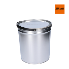 Barva antikorozní polomatná na zinek 5 kg čistě-oranžová