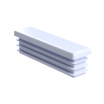 Krytka plastová 20 x 80 mm