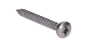 Nerezový šroub samořezný (5x20mm) půlkulatá hlava, AISI316 /A4 - Průměr: 5 mm, Rozměr: 5x20, Závit: Průměr 5/20