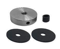 Vrchní úchyt (ø 50mm / M10), broušená nerez K320 /AISI304