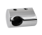 Držák tyče ø 12 mm (koncový-levý) na trubku ø 42,4 mm (30x22 mm), leštěná nerez /AISI304