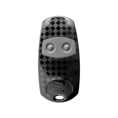 Vysílač 2kanálový, 433MHz, pevný kód, černý