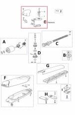 PRWNG01 dvířka odblokování - komplet pro WINGO