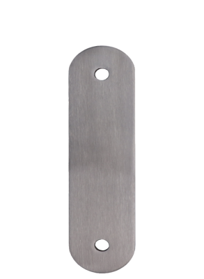 Kotvící plotna (200x50x8mm /M10), broušená nerez K320 /AISI304