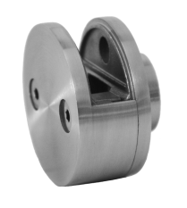 Svorka skla koncová plochá (60 x 28 mm), broušená nerez K320 /AISI304, balení neobsahuje gumičky na sklo