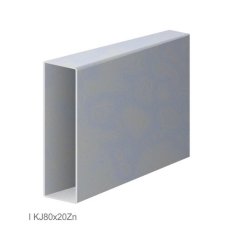 Uzavřený profil 80x20x1,2mm, zinkovaný DX51D+Z100