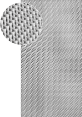 Plech pozinkován 2000x1000x1,2mm - PLETENINA, 3D efekt
