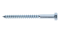 Skrutka podstavcová, 10x100, 6hr. hlava, DIN 571, pozink - Závit: 57 - 63, Montáž: SW17, Šroub: 10x100