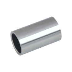 Přechod na vymezení vzdálenosti mezi sloupem (plochý) a kotevní deskou, ø 20x2,0 mm /L:35 mm, bez vnitřního šroubu, broušená nerez K320 / AISI304, bal: 1ks