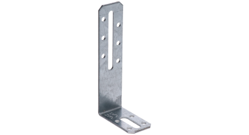 úhelník nastaviteľný 120x55x30mm, 2,0mm, pozink, diery 5mm-10ks, díry 6,5/58,5mm-1ks, 8,5/21,5mm-1ks