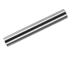Čep (vnitřní závity M6, ø 12mm, L: 80mm), broušená nerez K320 / AISI304