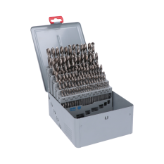 Sada HSS vrtáků do kovu, 2-10mm(81ks), univerzální použití, PROFI