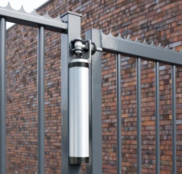 LOCINOX® RHINO hydraulický zavírač otevíratelný 180°, pro přímou montáž na panty se závitem M16 a M20 - Locinox farba: 9005