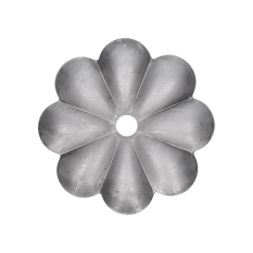 Květ ø 90 mm, tl. 3 mm, otvor ø 10 mm