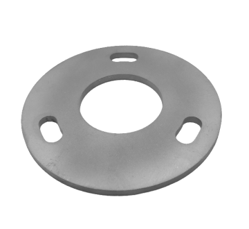 Kotvící plotna (ø 100mm) na trubku ø 42.4mm (otvor ø42.5mm), bez povrchové úpravy /AISI304