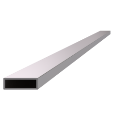 Profil uzavřený 30x10x1.5mm, cena za 1ks (2m), broušená nerez K320 /AISI304