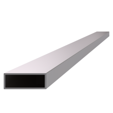 Profil uzavřený 40x15x1.5mm, cena za 1ks (2m), broušená nerez K320 /AISI304