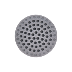 Gumený doraz pro kliky, madla, dveře a pod. s 3M pásků. Barva: Šedá. Průměr: Ø 50mm