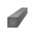 Tyč štvorcová plná 25x25mm, čierna S235, hladká L=1000mm, cena za 1ks(1m) - Délka: 1m
