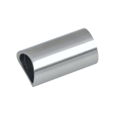 Přechod na vymezení vzdálenosti mezi sloupem ø 42,4 mm a kotevní deskou, ø 20x2,0 mm /L:35 mm, bez vnitřního šroubu, broušená nerez K320 / AISI304, bal: 1ks