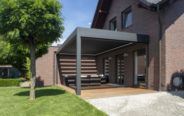 Bioklimatická pergola, hliníková SB500
