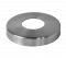 Kryt příruby (ø 105/20 mm) na trubku ø 42,4 mm (otvor ø 43 mm), nerez broušená K320 / AISI304