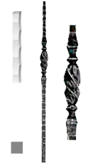 Tyč 25 x 25 x 1300 mm