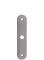 Kotvící plotna (155x30x10mm / M8 / M12), broušená nerez K320 /AISI304