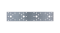 Plochá spojka 280x55mm, 2,5mm pozink, počet děr o průměru 5mm-36ks, 11mm-4ks