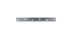 Plochá spojka 196x19mm, 2,0mm pozink, počet děr o průměru 4,5mm-6ks