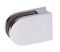 Svorka skla na trubku ø 42.4mm (63x45x27mm), leštěná nerez /AISI304, balení neobsahuje gumičky na sklo