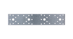 Plochá spojka 280x55mm, 2,5mm pozink, počet děr o průměru 5mm-36ks, 11mm-4ks