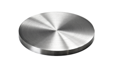 Ukončení-krytka (ø33,7 mm / H: 4 mm), broušená nerez K320 / AISI304
