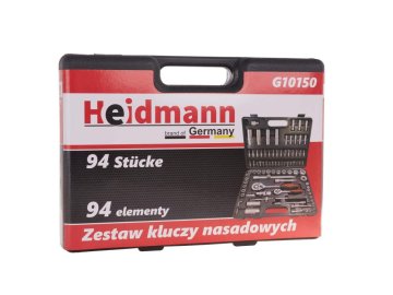 108-dílná sada nástrčných klíčů, v kufříku