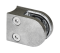 ZAMAK svorka skla na trubku ø 42.4mm (50x40x27mm) materiál: slitina AL / ZN, bez povrchové úpravy (možnost lakování), balení neobsahuje gumičky na sklo