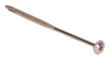 Vrut konštrukční 6x50 s talířovou hlavou TX - Závit: Průměr 6/30, Šroub: 6,0x50