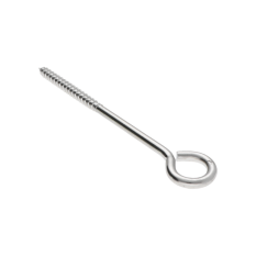 Úchyt do dřeva pro držák lanka, oko ø12mm, nerez AISI304