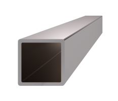 DOPRODEJ profil 20 x 20 x 1,5 x 1000 mm, broušená AISI 304