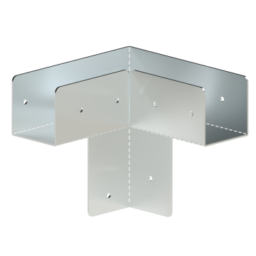 Spojka na hranol 100x100mm, pozinkovaná ocel