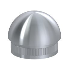 Ukončení na trubku ø 42,4 mm, leštěná nerez AISI 304