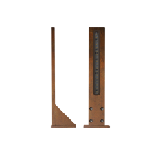 Venkovní LED osvětlení VERTICAL, barva CORTEN, H-246mm