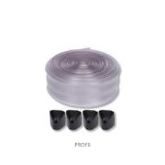 Pružná gumová páska na rameno 900AS-6, L 12000 mm (transparentní)