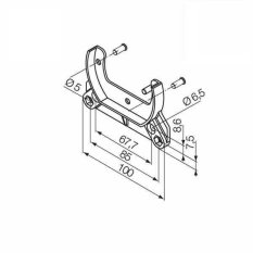 Držák trubkových pohonů NEO M NHK/ERA M NHK