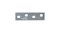 Plochá spojka 58x14mm, 1,5mm pozink, počet děr o průměru 4,5mm-4ks