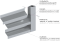 Z-profil-lamela L-3000mm, 23x40x20x1,5mm s vyztuženou hranou 10mm, zinkovaný plech, použití pro plotovou výplň v kombinaci s KU35Zn a profilem 35, 40mm nebo speciálem KJL70x34x55x2, cena za 3m kus - Délka: 3m